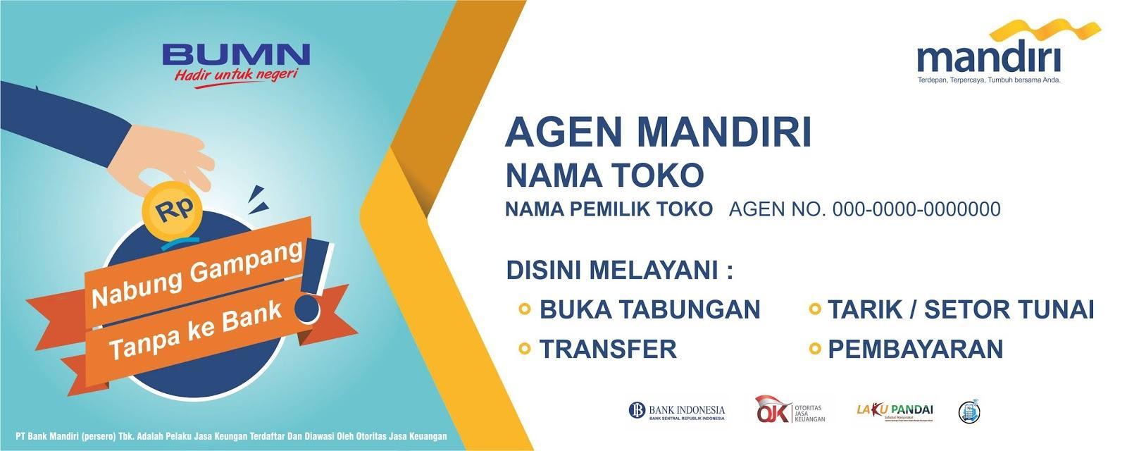 Agen MANDIRI Terpercaya untuk Layanan Keuangan Anda